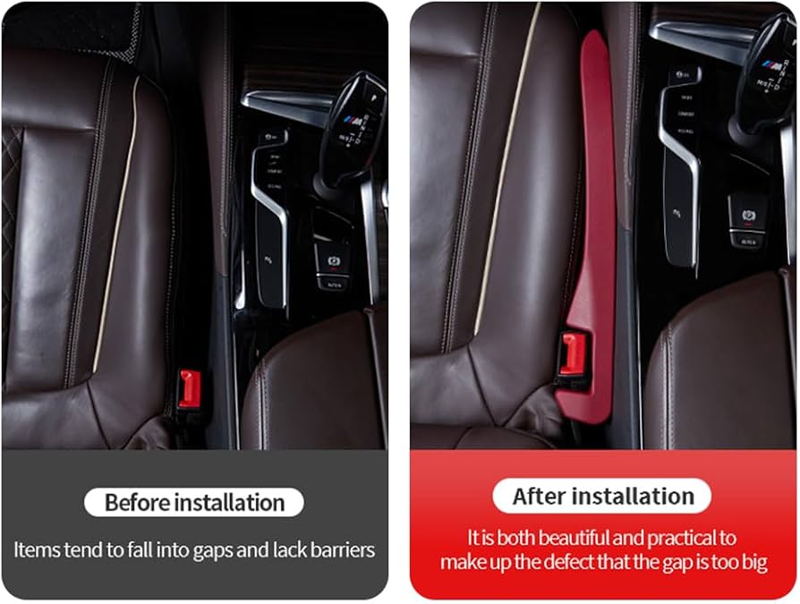 2PCS Car Seat Gap Filler - Car Seat Gap Filler Organizer for Holding