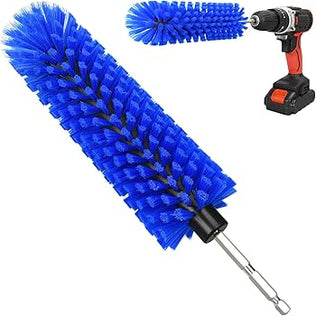 Problems Solved drill brush for car wheels and bottles, dense and durable cleaning brush for effective car and bottle cleaning.