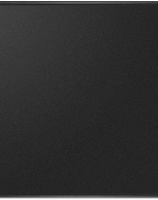Pure black 350x300mm mouse mat with 3mm thickness and anti-slip rubber base by Problems Solved