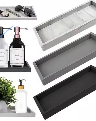 Silicone Sink Organizer Tray for Dish Soap, Brush - Problems Solved