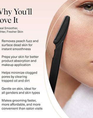 Dermaplaning Blades For Face, Face Razors for Women, Eyebrow Razor & Facial Hair