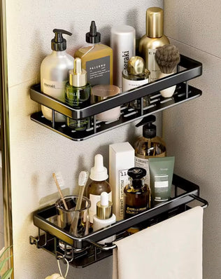 Bathroom Shelf for Shower & Toilet Storage - Problems Solved