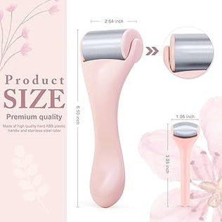 Ice Roller for Face and Eye 2 Pcs, Face Roller Skin Care for Puffiness, Migraine, Pain Relief