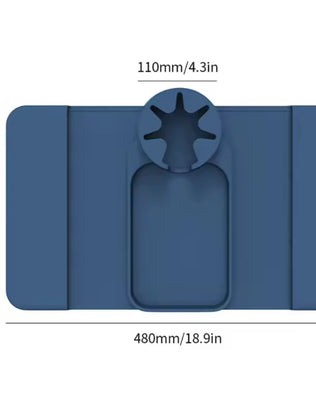 Silicone Couch Cup Holder Tray with Side Pockets Sofa Arm - Problems Solved