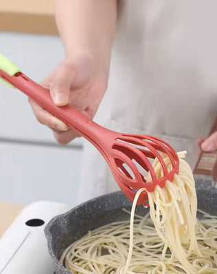 Multifunctional Egg Beater Whisk Milk Pasta Tongs Food Clips Mixer Manual Stirrer - Problems Solved