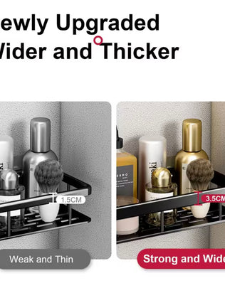 Bathroom Shelf for Shower & Toilet Storage - Problems Solved
