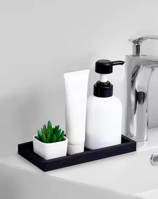 Silicone Sink Organizer Tray for Dish Soap, Brush - Problems Solved