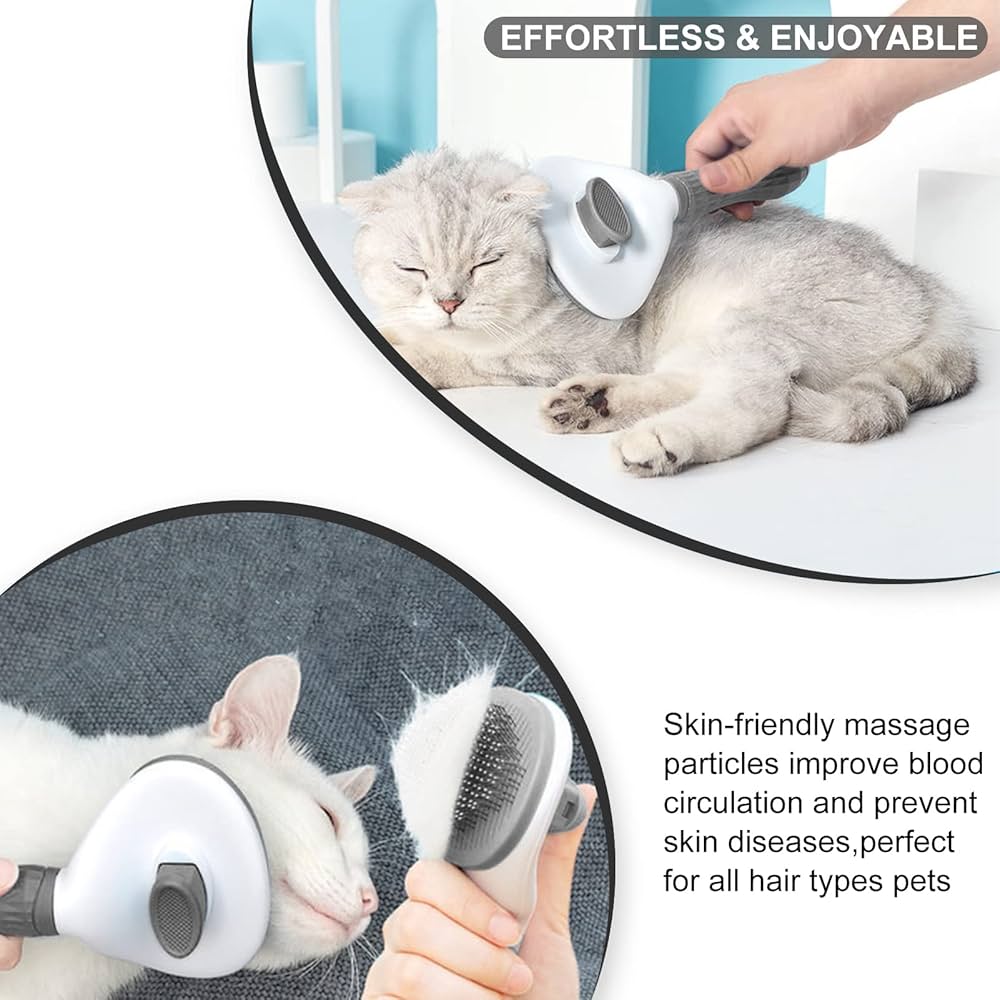 Cat Brush Dog Brush, Grooming Slicker Brushes For Grooming, Shedding Tool Dogs