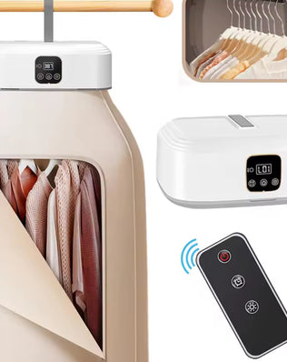 Portable Foldable Electric Clothes Dryer with UV Sterilization - Problems Solved