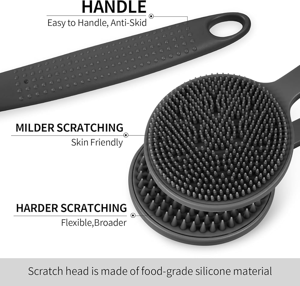 Back Scratcher, 2024 New All Body Scratcher with 2 Scratch Surface, Back Massager