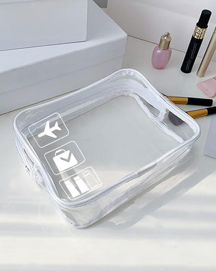 Clear Travel Toiletry Bag Tsa Approved Quart Size Travel Bag Clear Airport Carry On Liquid