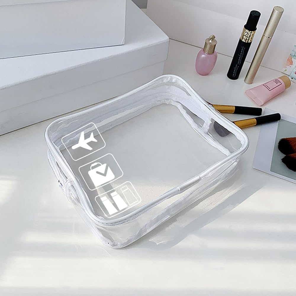 Clear Travel Toiletry Bag Tsa Approved Quart Size Travel Bag Clear Airport Carry On Liquid