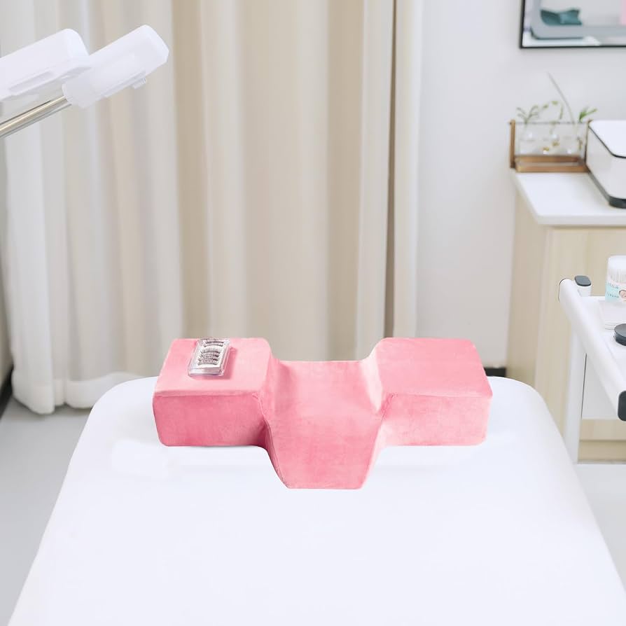 Beauty Salon Eyelash Extension Pillow Memory Foam Lash Pillow for Neck Pain