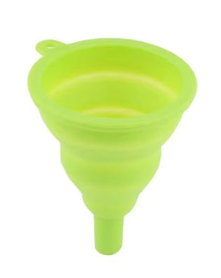 1pc Mini Silicone Gel Foldable Collapsible Style Funnel Hopper - Problems Solved