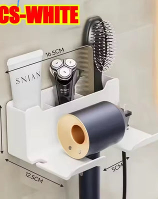 Wall-Mounted Hair Dryer & Styling Tool Holder - Problems Solved