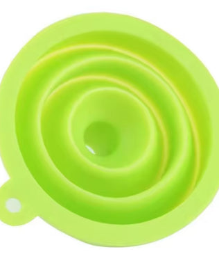 1pc Mini Silicone Gel Foldable Collapsible Style Funnel Hopper - Problems Solved
