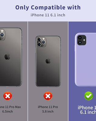 Silicone Case iPhone 11 Case Soft Ultra Slim Protective Shockproof Liquid Case