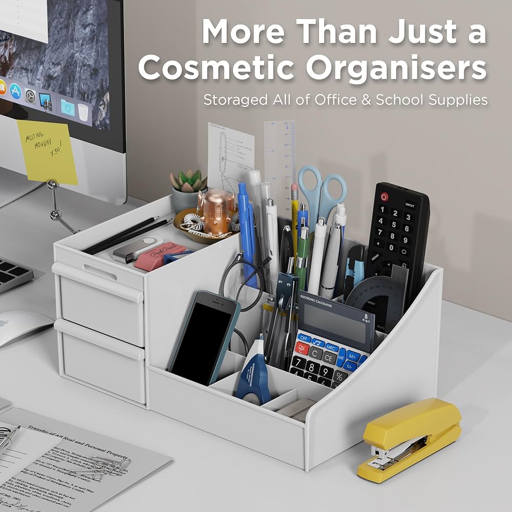 Makeup Organizer Storage Drawers, Large Capacity Cosmetic Organisers