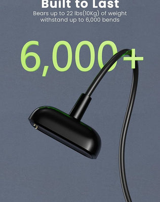 Problems Solved Fitbit Charge 6/5/Luxe smartwatch replacement charging cable, 3.3ft length, compatible with Fitbit smartwatches.