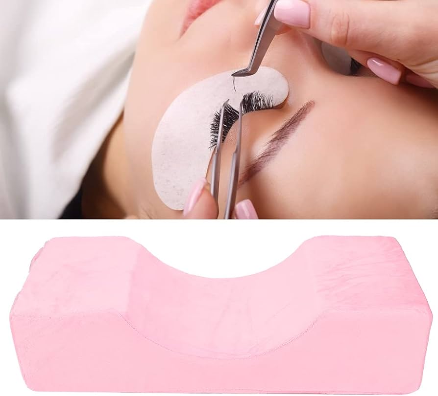 Eyelash Extension Pillow, Beauty Memory Foam Pillow for Beauty Salon