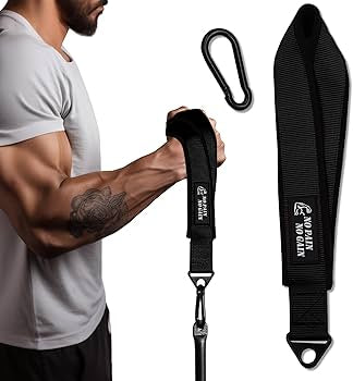 Arm Wrestling Training Strap Belt Hand Grip Arm Finger Forearm Exerciser Strengthener