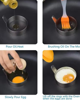 Stainless Steel Round Fried Eggs Mold - Problems Solved