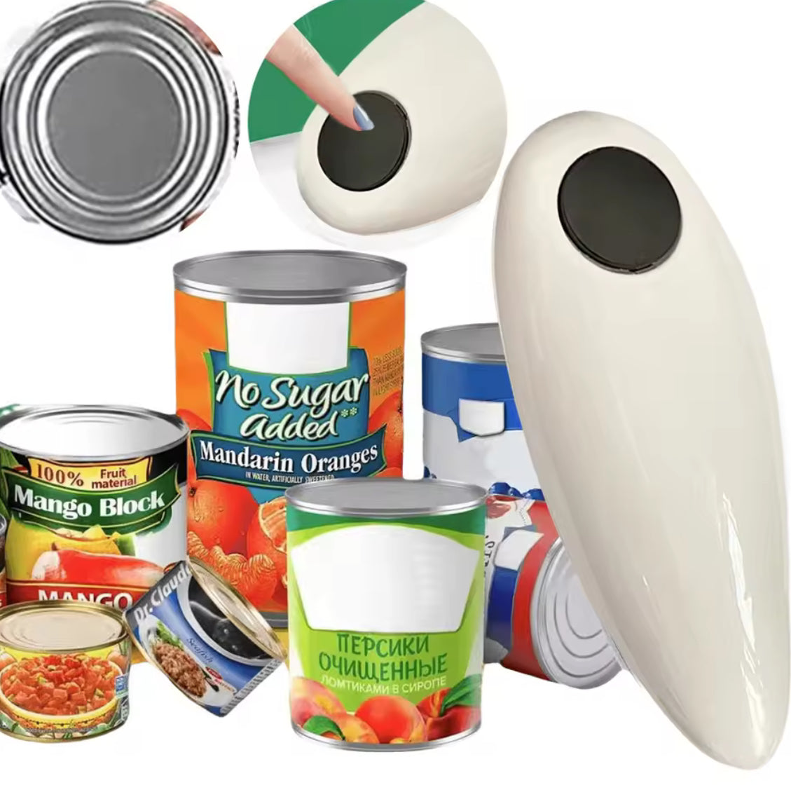 Hands-Free Electric Can & Jar Opener - Problems Solved