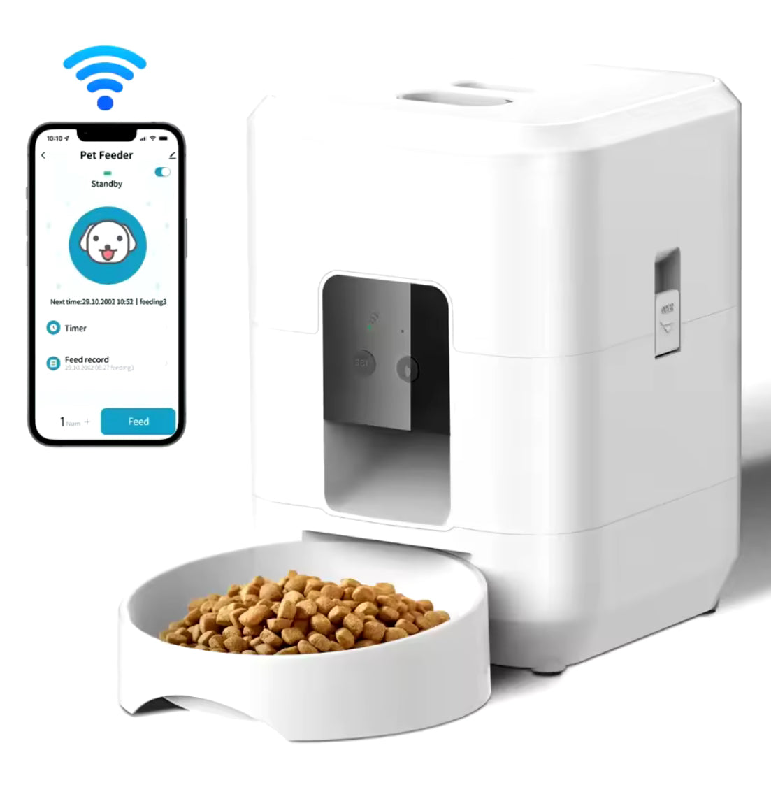Smart Pet Feeder Automatic With Timed Quantitative - Problems Solved