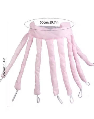 Heatless Curlers Headband, Octopus Hair Curler, Curler Overnight Curls Without Heat