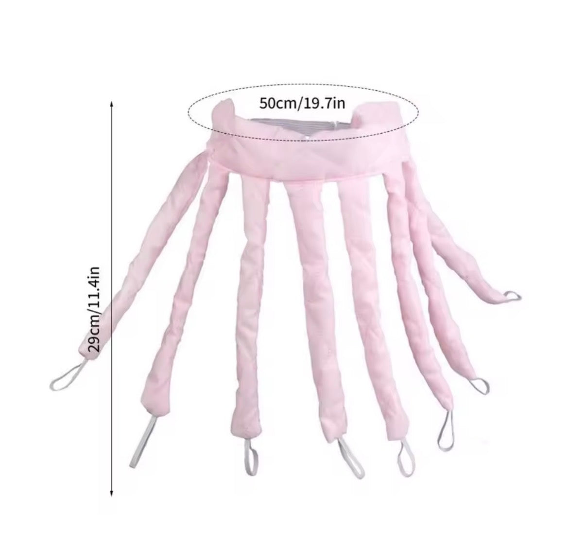 Heatless Curlers Headband, Octopus Hair Curler, Curler Overnight Curls Without Heat