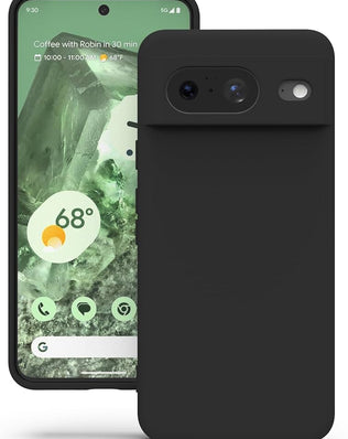 YATWIN Case for Google Pixel 8, Silicone Mobile Phone Case with Lining