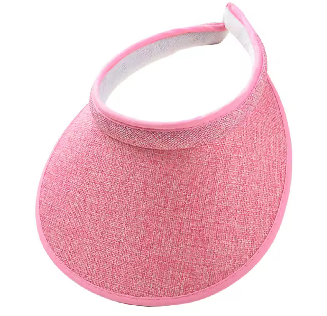 Problems Solved summer sun hat with wide brim, portable beach hat for sun protection and stylish outdoor wear.