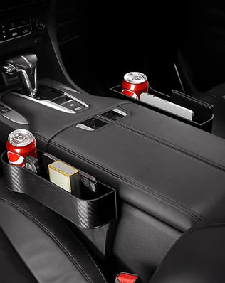 2 Packs Car Seat Gap Filler
Organizer, Multifunctional Seat Gap Storage Box