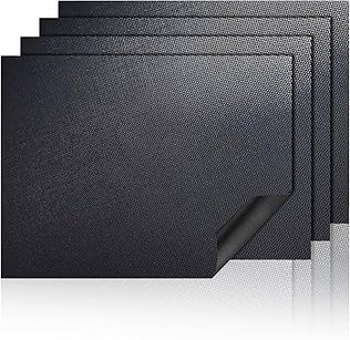 Pack of 4 Geebymol Oven Liner, Oven Liners for Fan Assisted Ovens, Non Stick BBQ