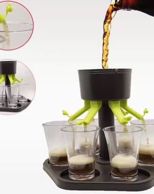 6-Shot Liquor Dispenser for Easy Drink Pouring - Problems Solved