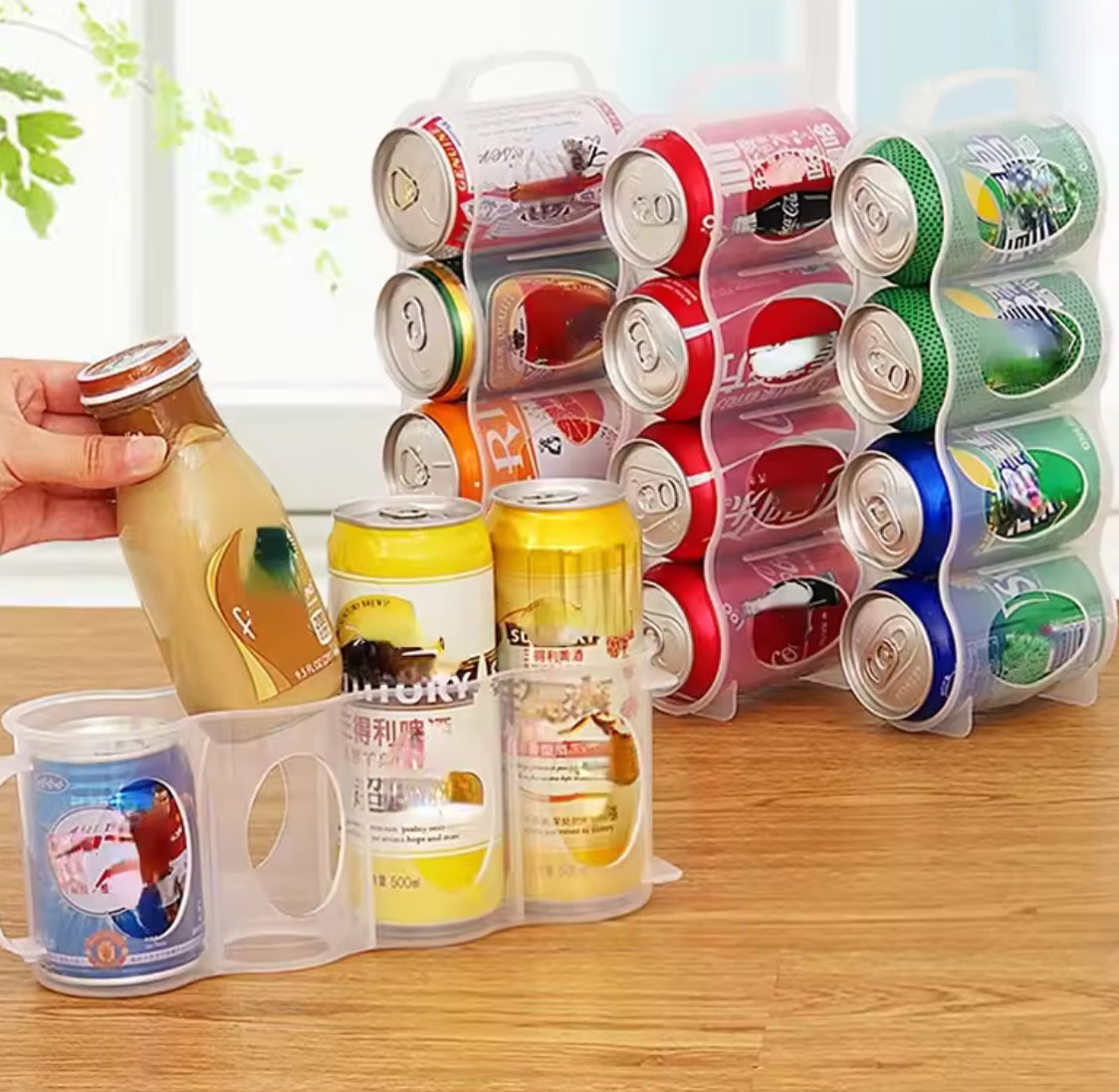 Beer Soda Drink Can Storage Box Kitchen Fridge Drink Bottle Holder - Problems Solved