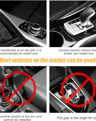 2 Packs Car Seat Gap Filler
Organizer, Multifunctional Seat Gap Storage Box