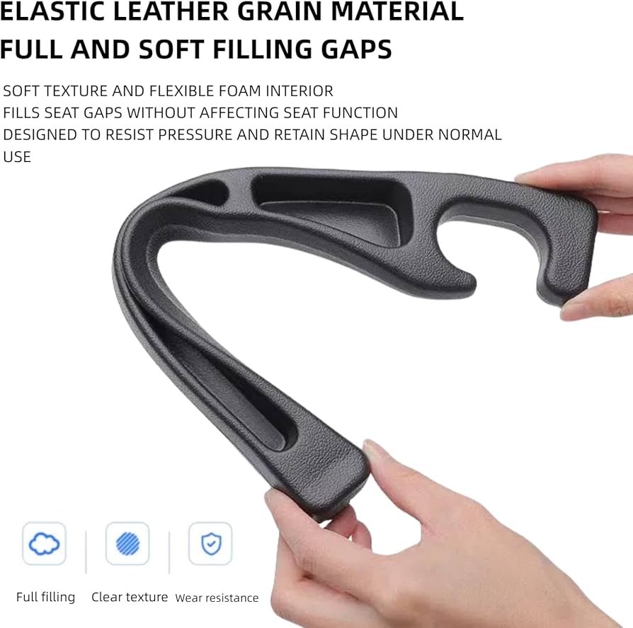2 Pack Car Seat Gap Organiser, Seat Gap Filler for Cars, SUVs and Trucks