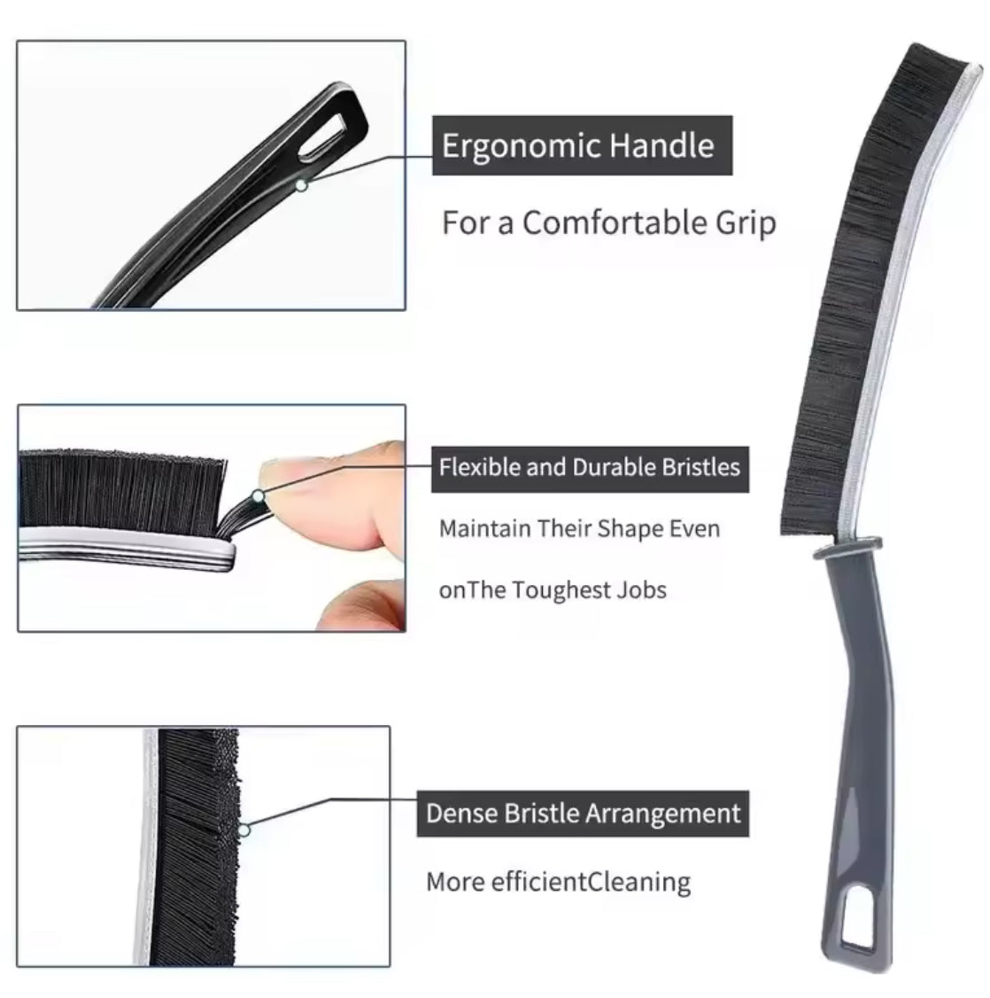 Durable Cleaning Brush for Hard-to-Reach Areas - Problems Solved