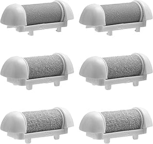 6pcs Replacement Roller Refill Heads, Pedicure Foot File Replacement Roller Refills