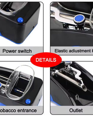 Electric Automatic Cigarette Roller & Injector - Problems Solved