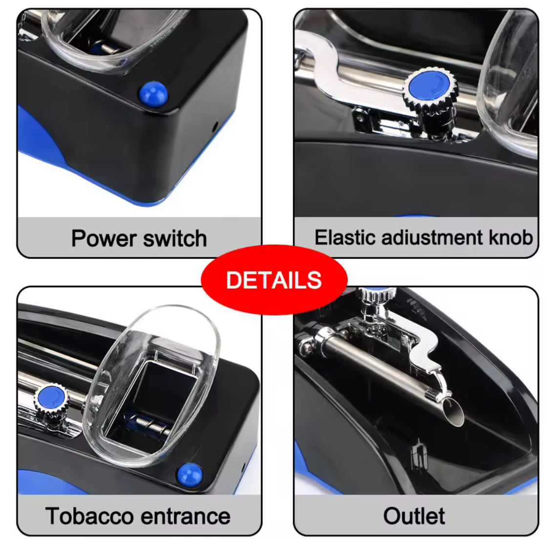 Electric Automatic Cigarette Roller & Injector - Problems Solved