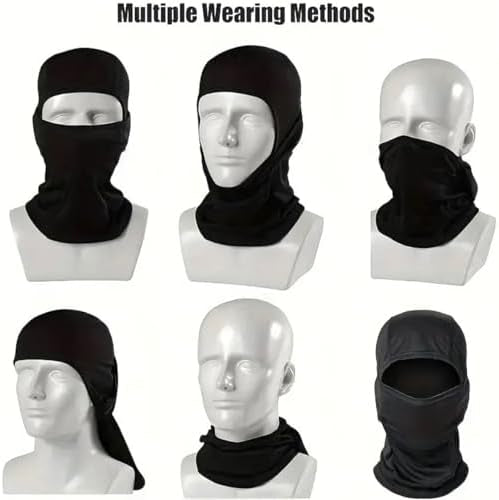 Balaclava Mask Lightweight Breathable Camo Hood Snood Army Hat Head Full Face