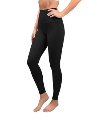 Women’s high-waisted thermal leggings by Problems Solved, thick winter leggings for warmth and comfort.