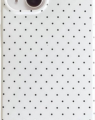 Reownest Case for iPhone 13 iPhone 14 with Cute Polka Dot Pattern Aesthetic Design