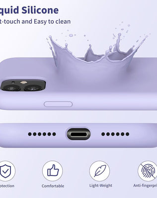 Silicone Case iPhone 11 Case Soft Ultra Slim Protective Shockproof Liquid Case