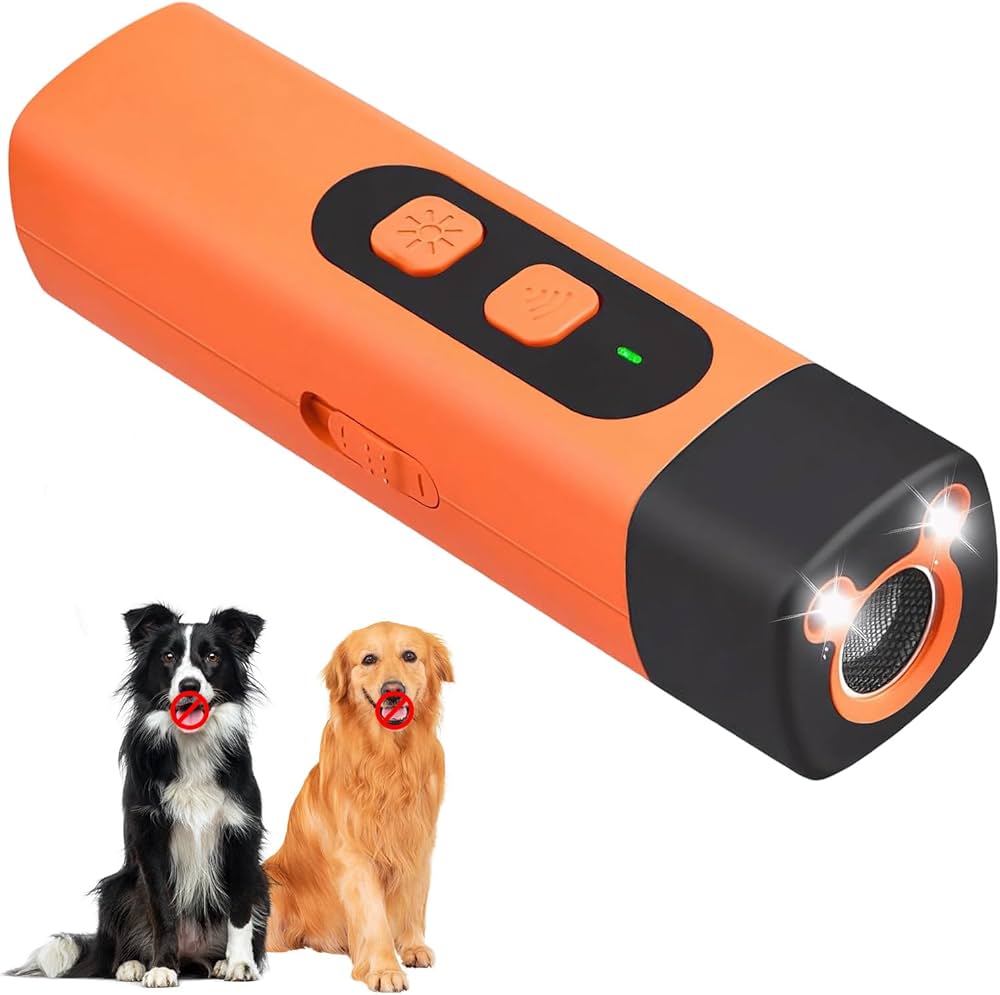Anti Barking Device for Dogs, Bark Shield Repeller 3 Modes, Ultrasonic Dog Barking