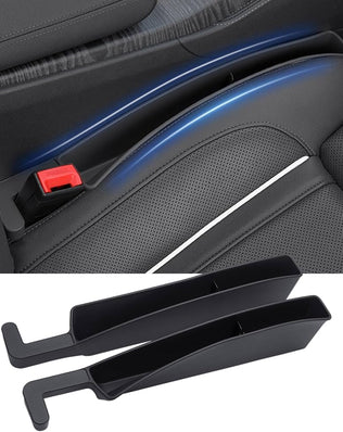 Car Seat Gap Filler, Seat Gap Organizer with Phone Holder, Car Seat Accessories