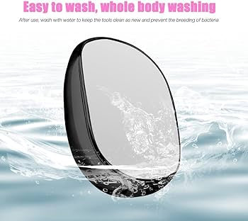 Crystal hair remover stone by Problems Solved, showing a smooth, portable crystal tool for safe hair removal for women and men.