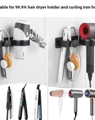 Hair Dryer & Straightener Holder Wall Mounted - Problems Solved